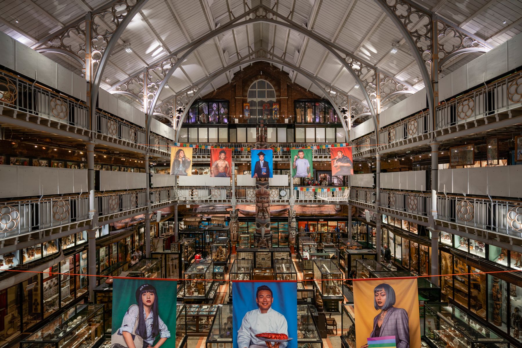 Pitt Rivers Museum, Oxford. Photography: Gavriil Papadiotis, London.