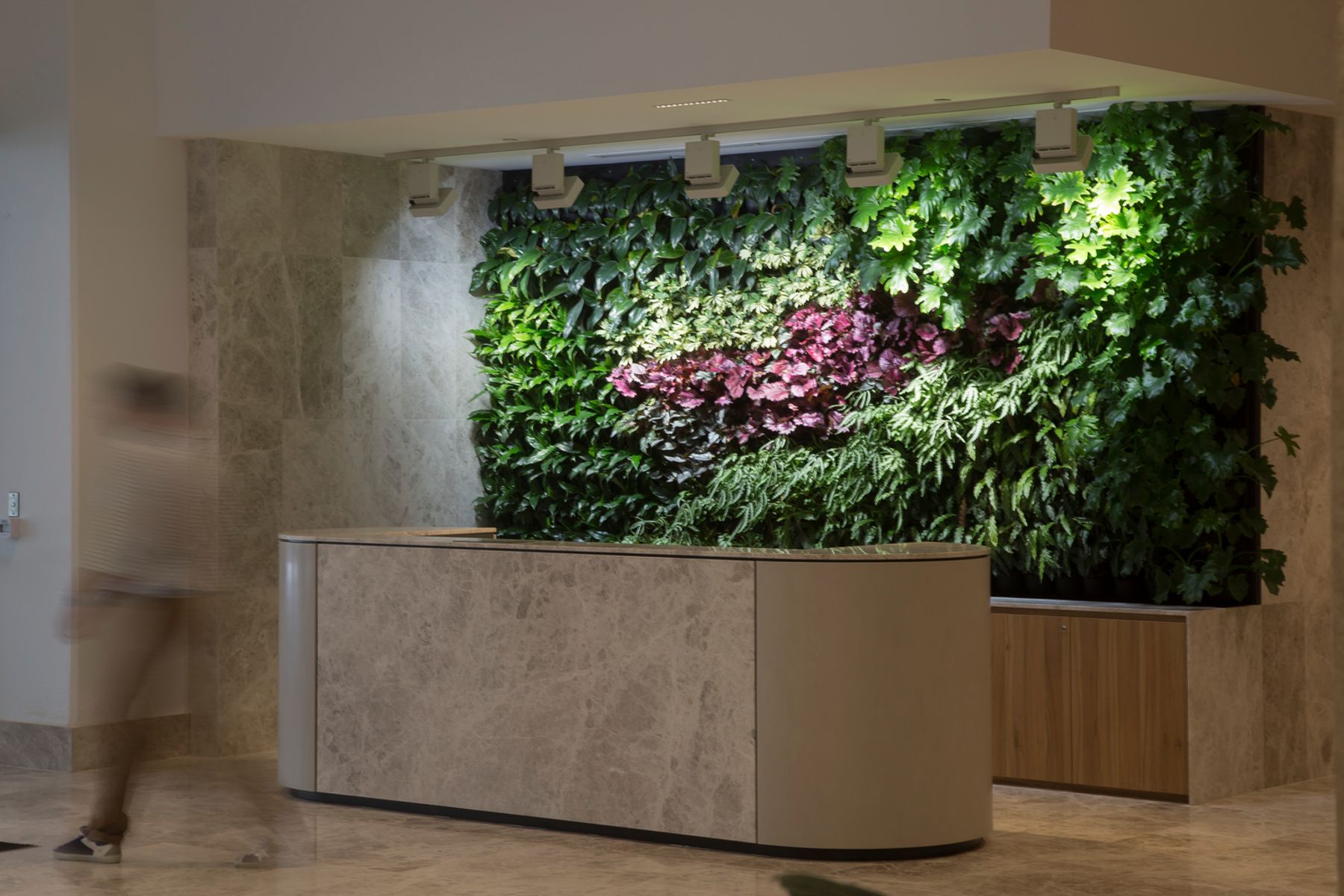 Durack Centre, Perth. Lighting design: Lighting Options Australia, Perth. Photography: Matt Devlin, Perth.