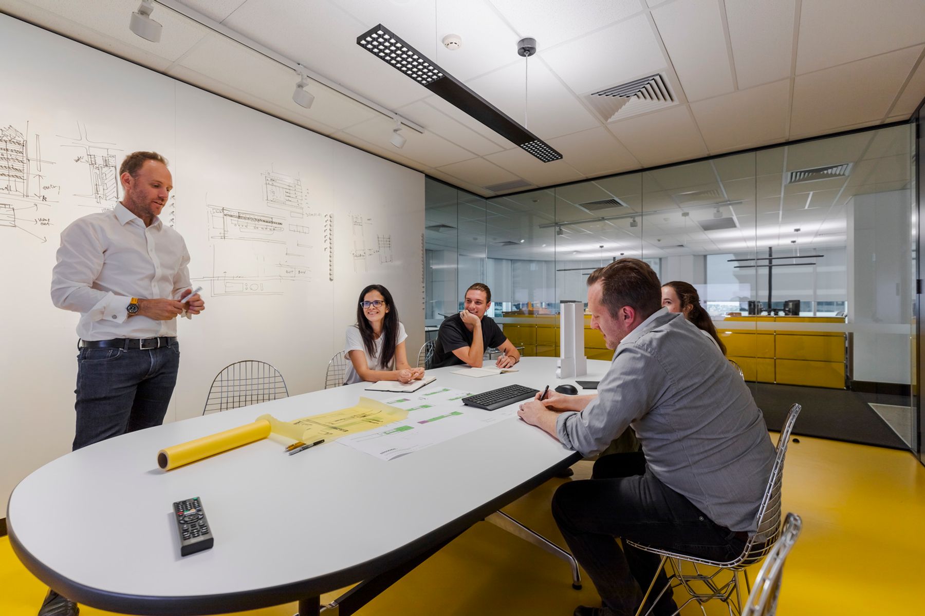 Sissons Office, Sydney. Architecture: Sissons Architects, Sydney Photography: Jackie Chan, Sydney.