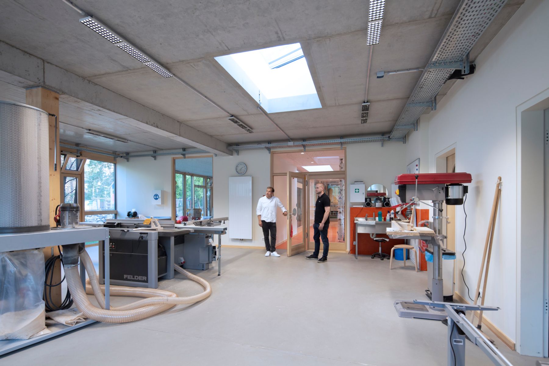 Humanistic Day Care Centre for Children Rappelkiste, Berlin. Architecture: Hinz Architects, Berlin. Photography: Edgar Zippel.