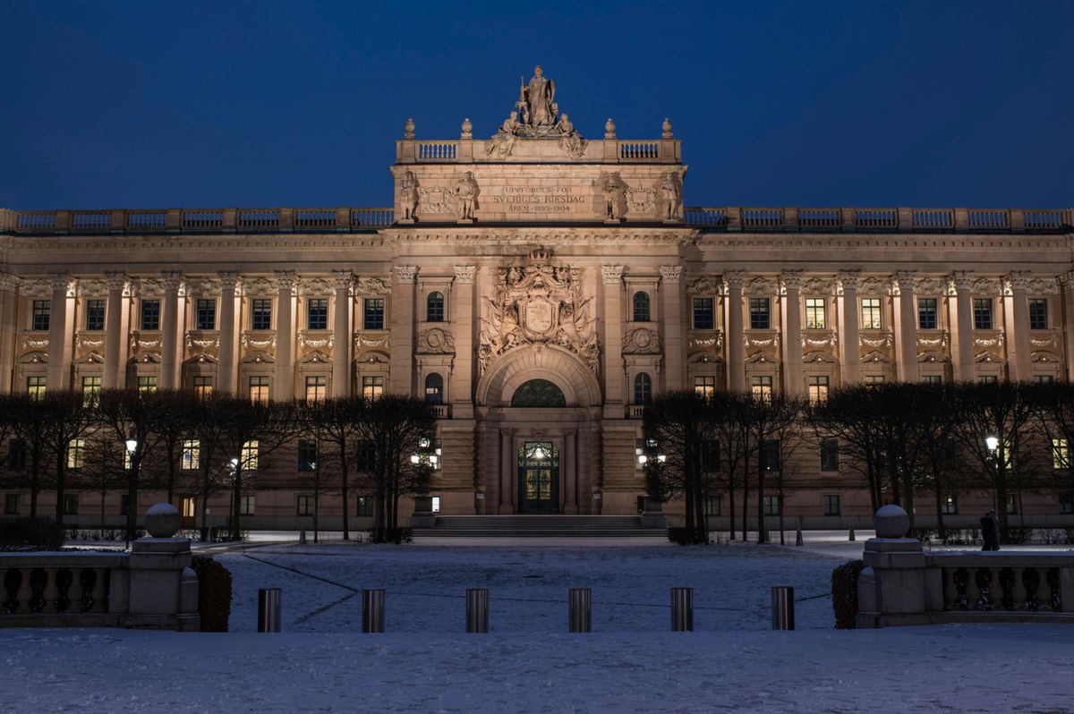 Parliament, Stockholm. Photography: Johan Elm.