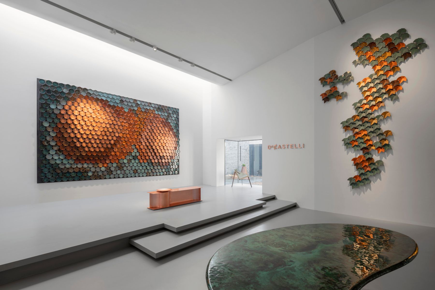 De Castelli Showroom, Peking. Architecture: Liwan Yang, JUST DESIGN, Taipeh. Lighting Design: Bamboo Lighting Solutions. Photography: StudioSZ Photo / Justin Szeremeta.