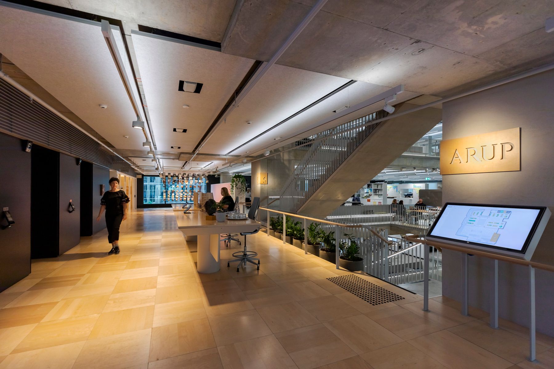 Arup, Sydney. Lighting design: Arup. Photography: Jackie Chan, Sydney.