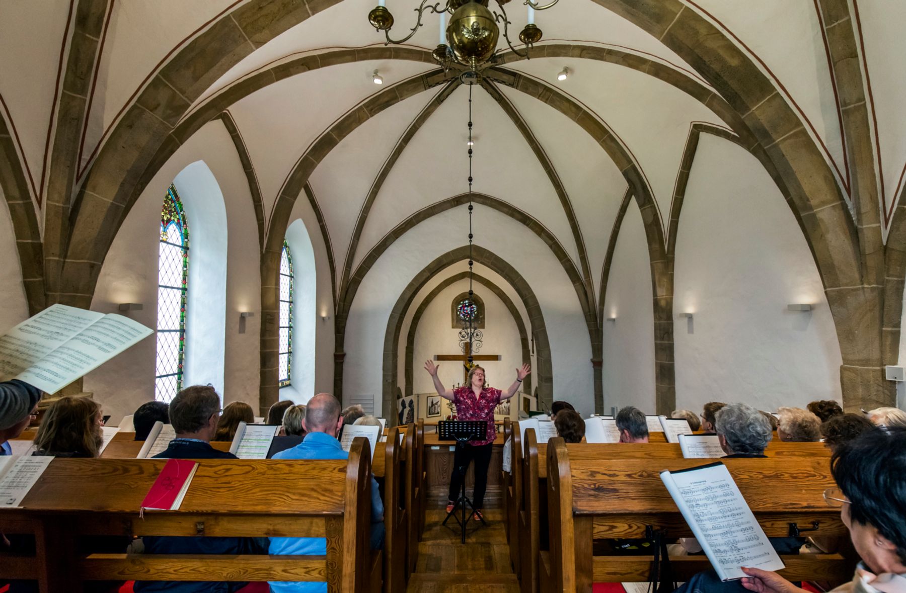 Parish church, Lotte. Photography: Dirk Vogel, Altena.