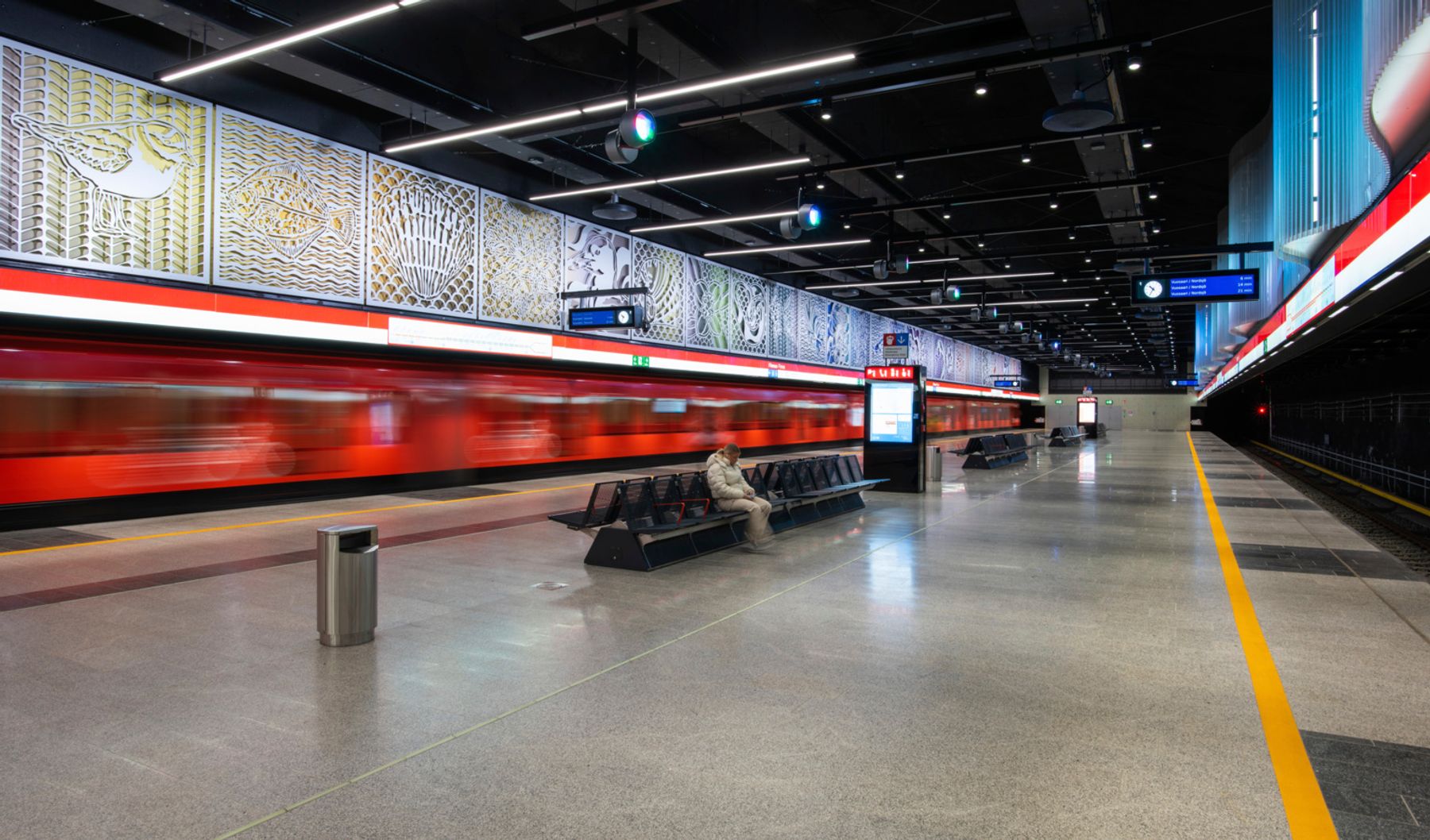 Metro stations, Helsinki. Photography: Johan Elm.