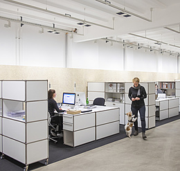 Light for flexible office layouts
