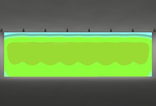 ERCO wallwasher light distribution for uniform vertical illumination.
