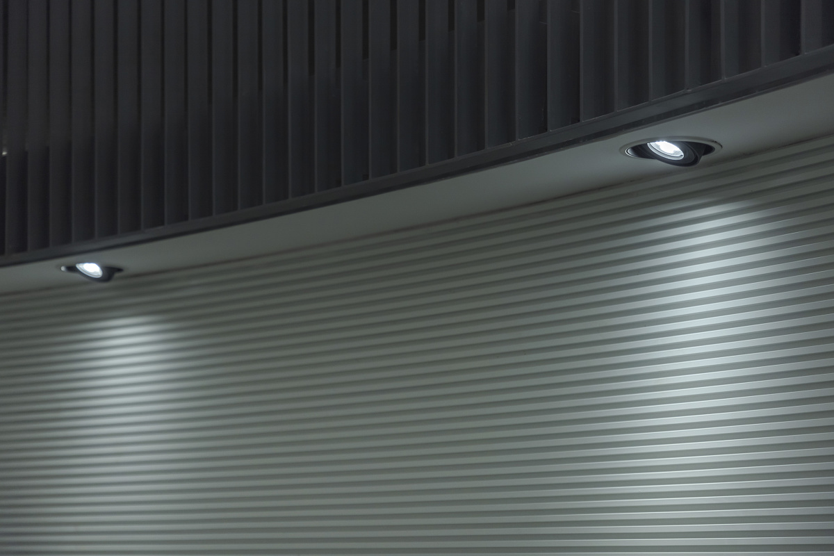 ERCO Oseris spotlights illuminate the Aurora Museum A2 in Shanghai, providing precise lighting.