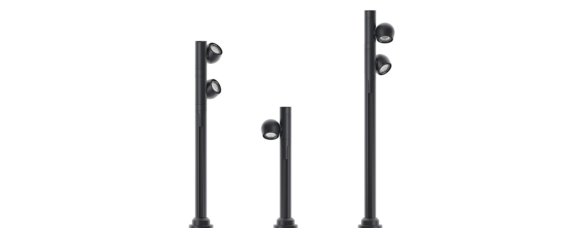 ERCO Axis showcase lighting: flexible, miniaturized spotlight system.