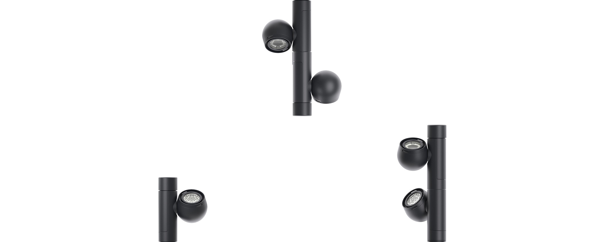 ERCO Axis: Miniature spotlights for accent lighting in showcases and exhibitions.