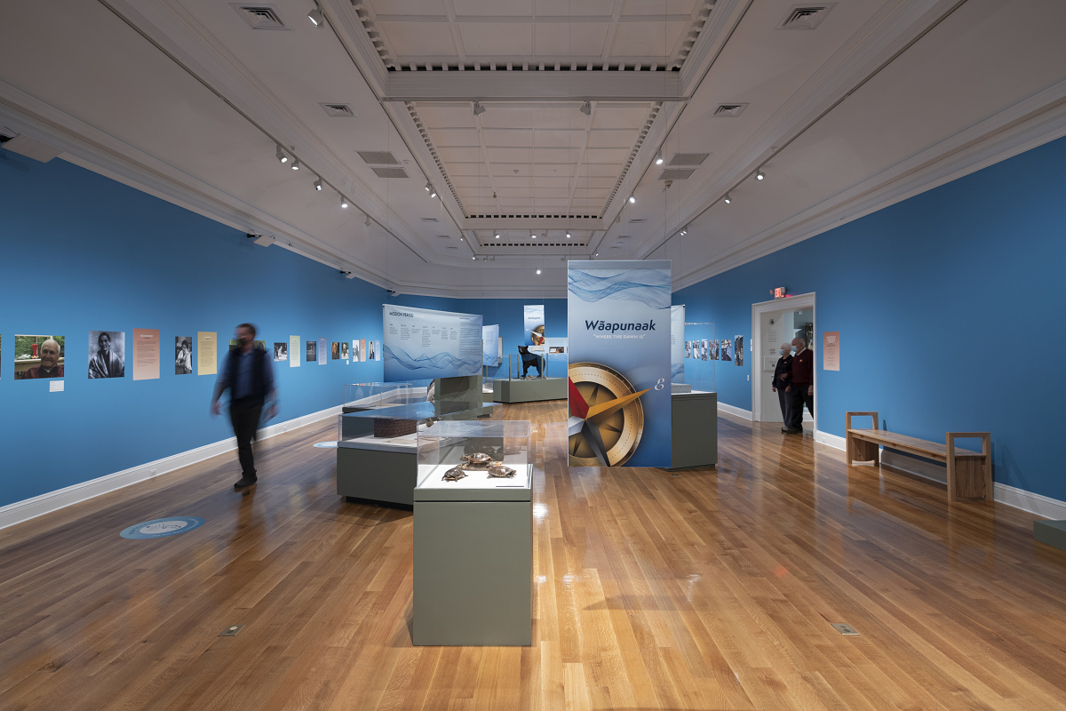 Optec spotlights illuminate exhibits at the Berkshire Museum, offering flexible lighting.