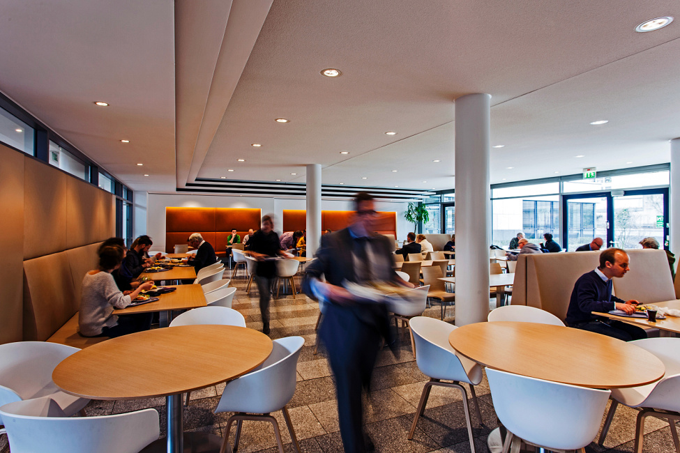 Canteen at the Ministry of Labour, Integration and Social Affairs of North Rhine-Westphalia, Düsseldorf