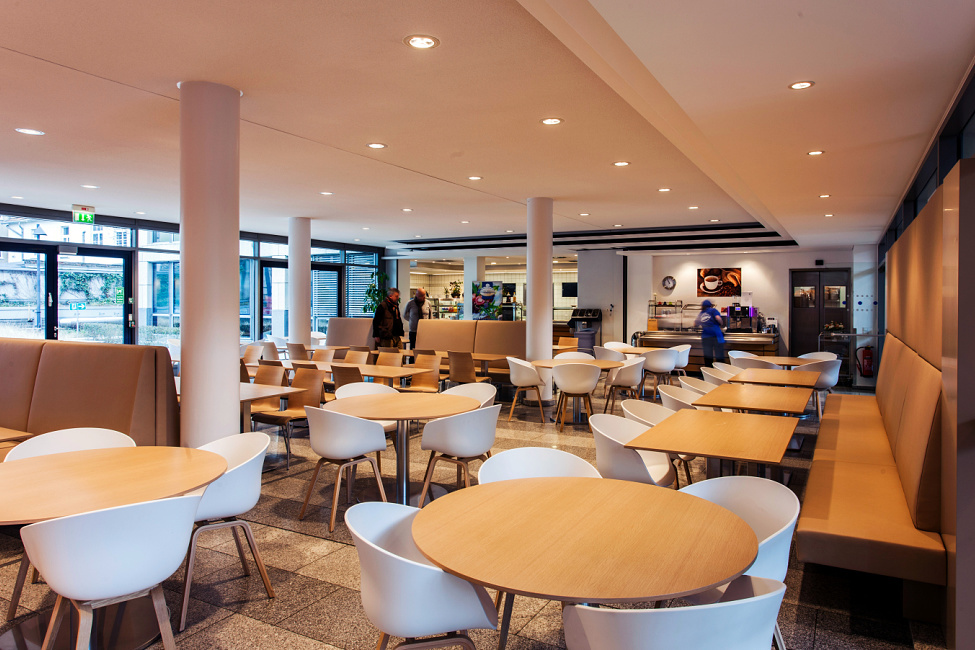 Canteen at the Ministry of Labour, Integration and Social Affairs of North Rhine-Westphalia, Düsseldorf