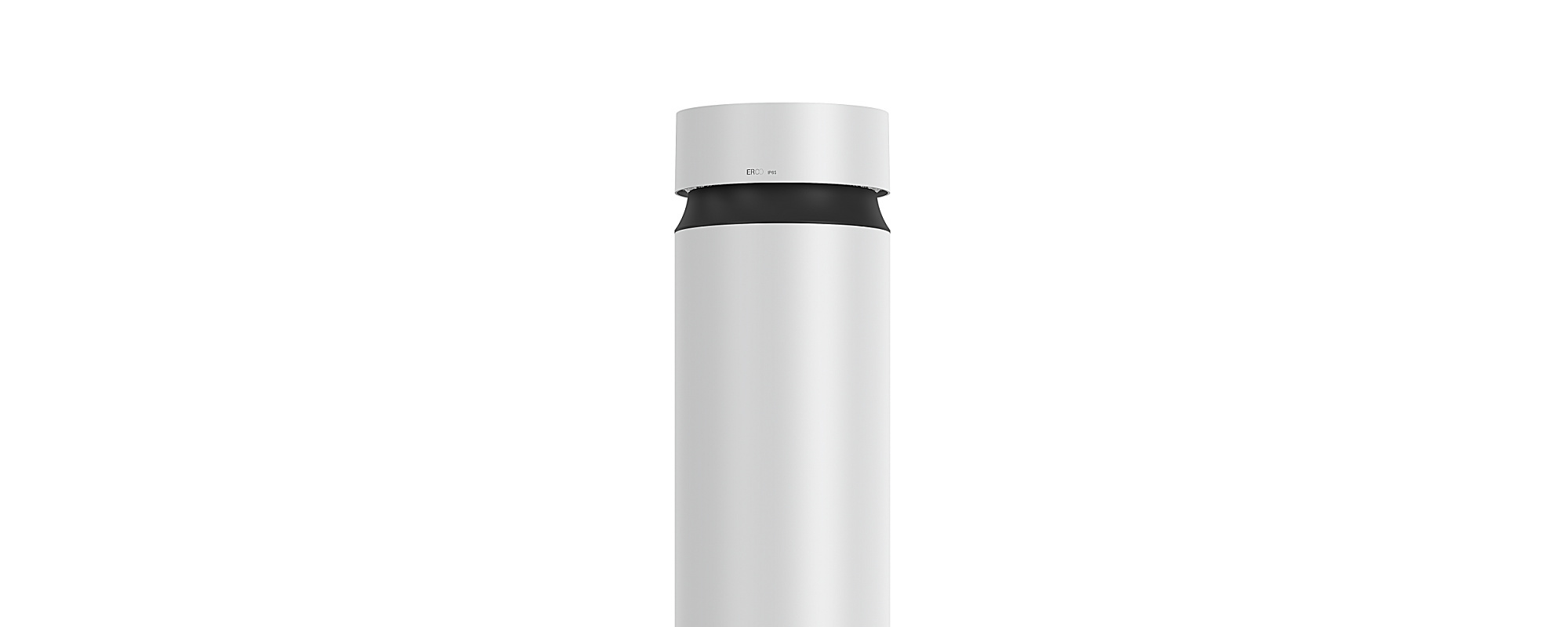 ERCO Castor bollard luminaire for pathways and open outdoor areas.