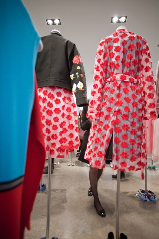 Colette store Paris: Displayed fashion illuminated by ERCO LED lighting technology.