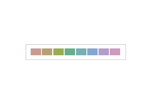 LED color rendering: Color swatches for evaluating color rendition in lighting design.