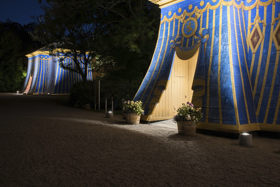 Copper tent in the Haga Park, Solna