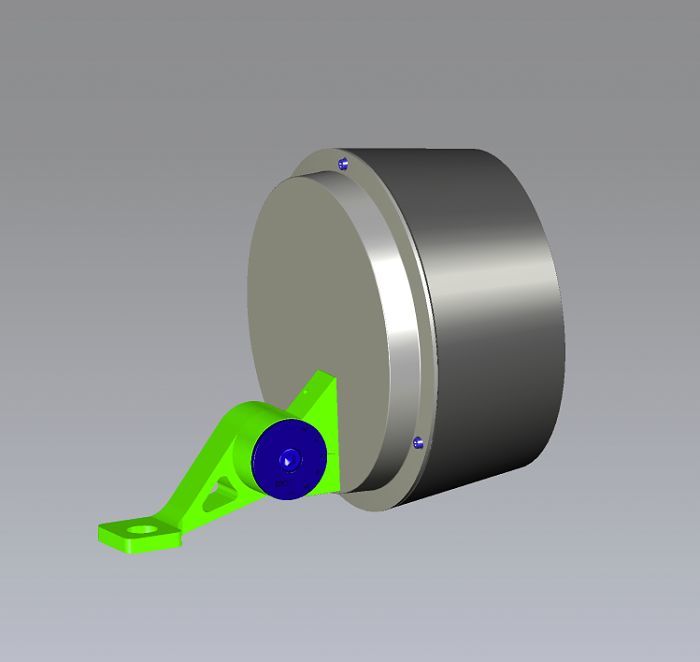 ERCO LED outdoor luminaire for bridge lighting with flexible mounting.