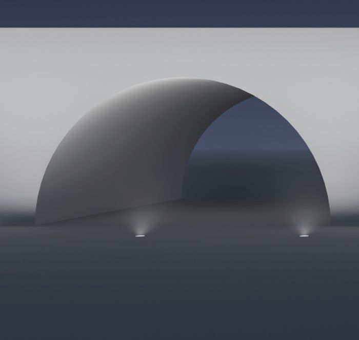 Bridge lighting with ERCO LED ground-recessed luminaires for safe passage.