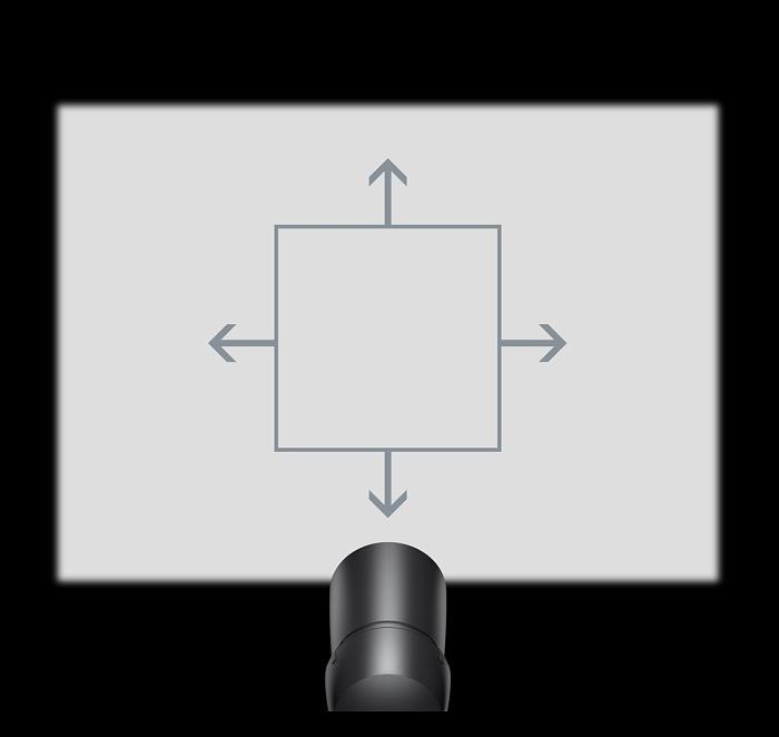 ERCO facade luminaire symbol for uniform building illumination.