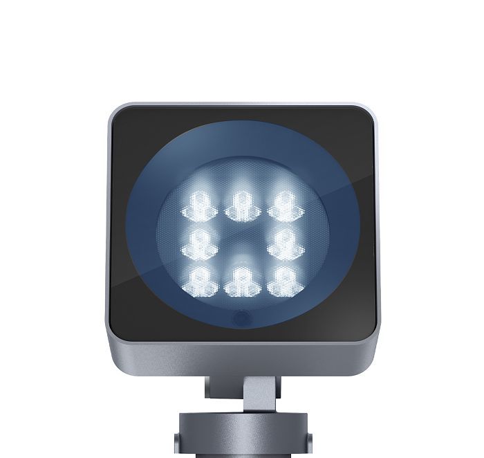 ERCO facade luminaire for building illumination.