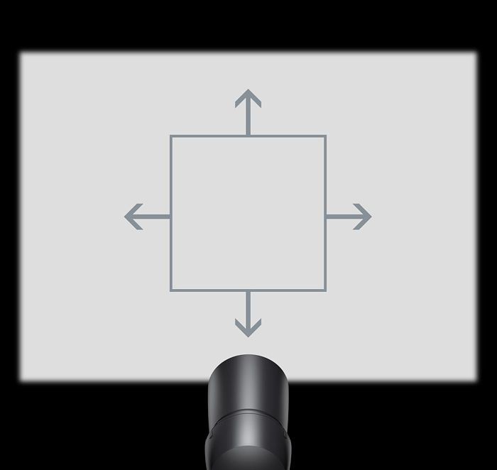 ERCO facade luminaire symbol for uniform building illumination.