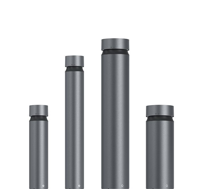 ERCO bollard luminaires for glare-free and safe path lighting in outdoor areas.