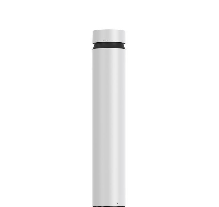 ERCO bollard luminaire for glare-free path lighting in outdoor areas.