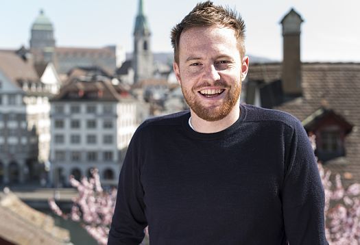 Filippo Santoni, architect of the D.A.T.E. sneaker store in Milan, featuring ERCO lighting.