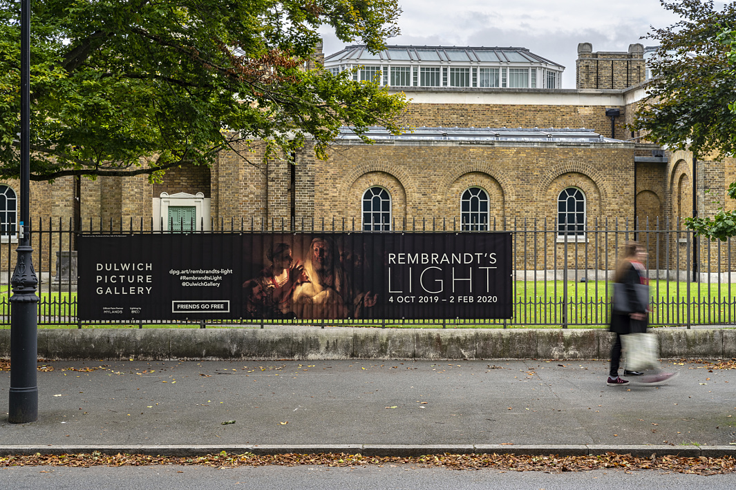 Dulwich Picture Gallerys Rembrandts Light exhibit, celebrating lights role in his work.