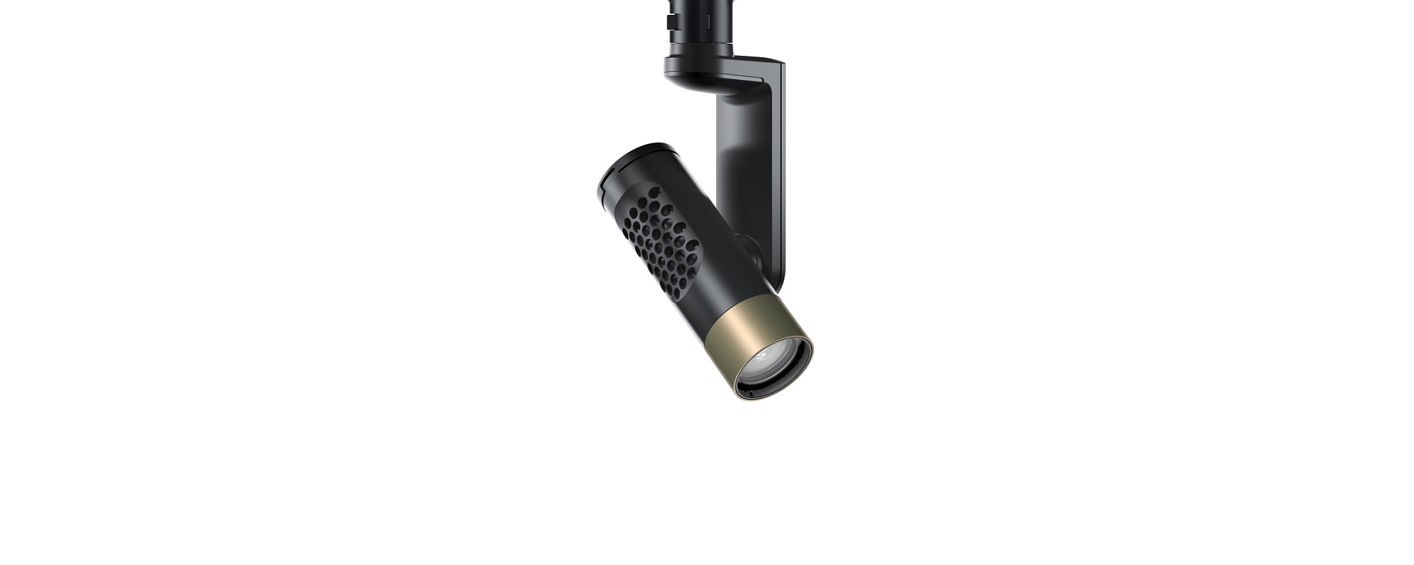 Eclipse 48V spotlight for accent lighting in museums and galleries.