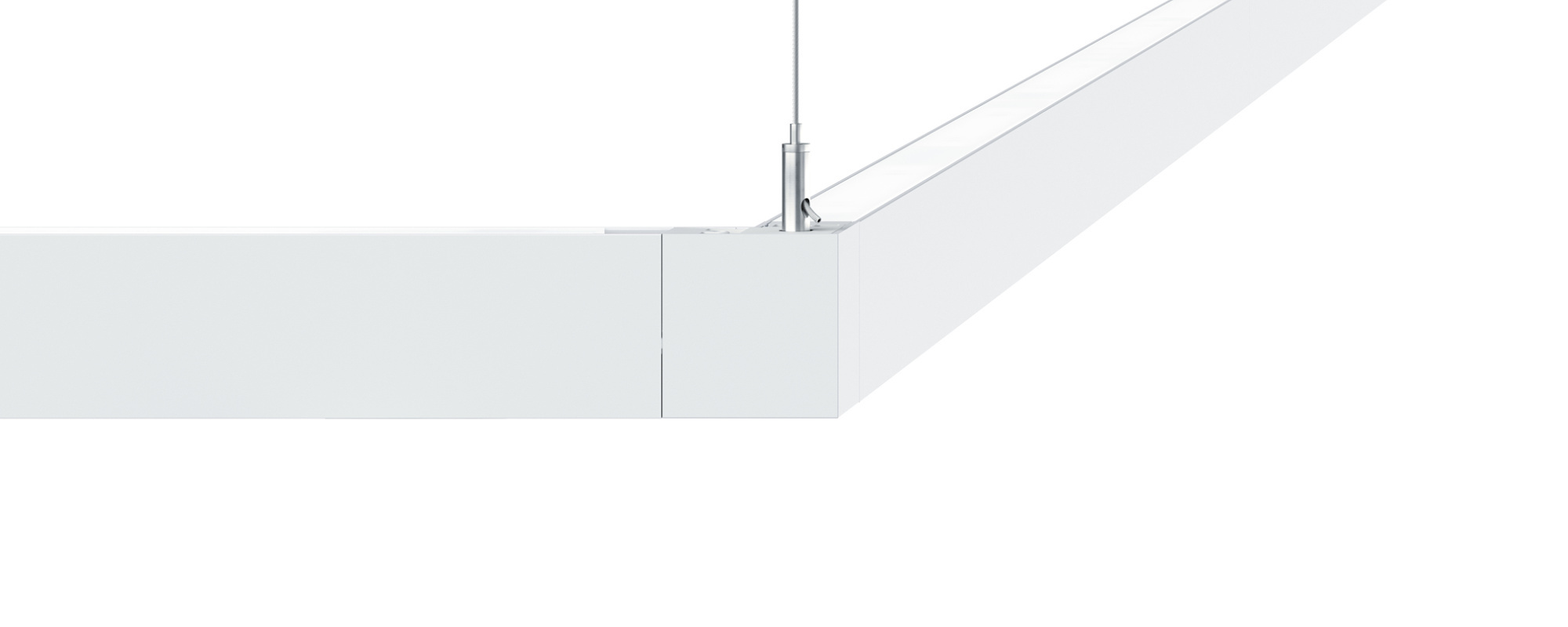 ERCO Hi-trac track with uplights, offering flexible indoor lighting solutions.