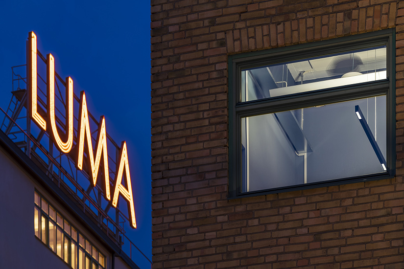 The Luma building in Stockholm featuring ERCO LED lighting for flexible workspaces.