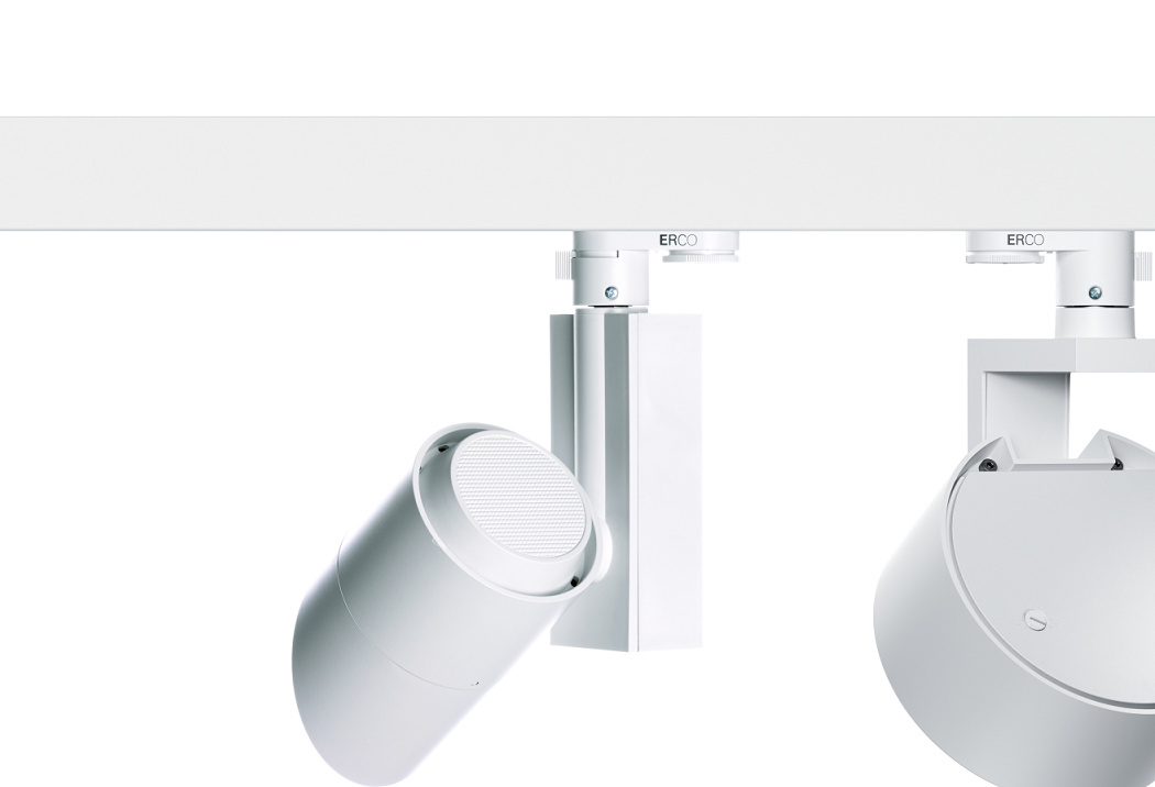 ERCO Eclipse contour spotlight for accent lighting in museums and galleries.
