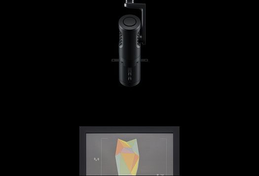 ERCO contour spotlight precisely illuminating art in museums and galleries.