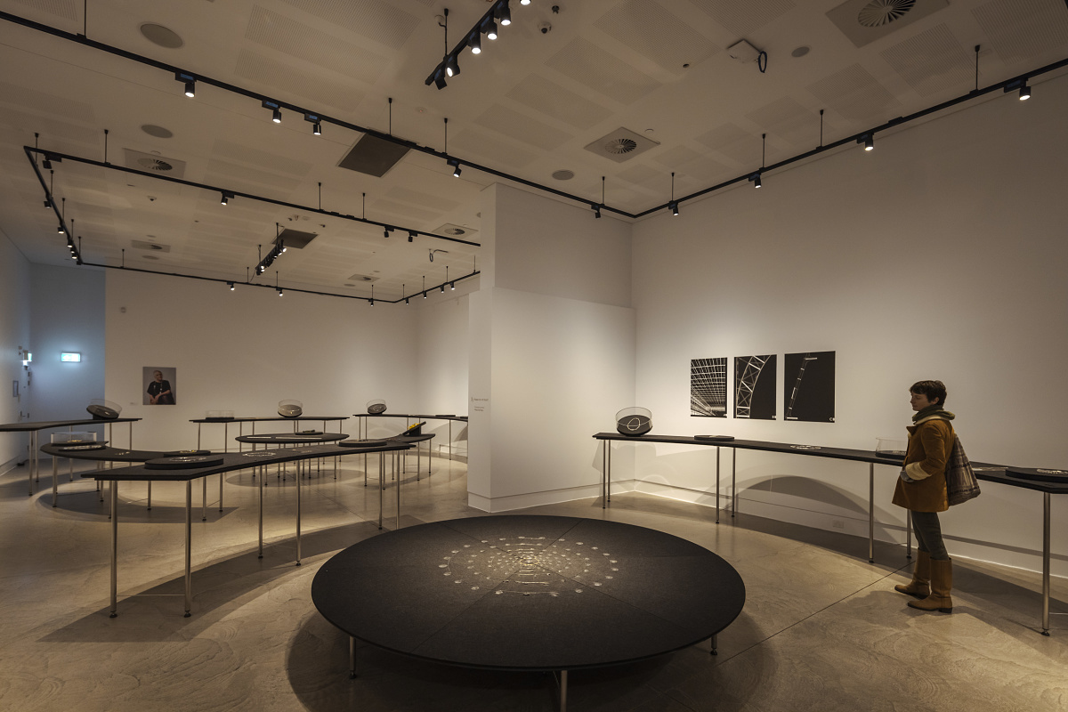 Geelong Gallery, Victoria, illuminated by ERCO Eclipse spotlights on tracks.