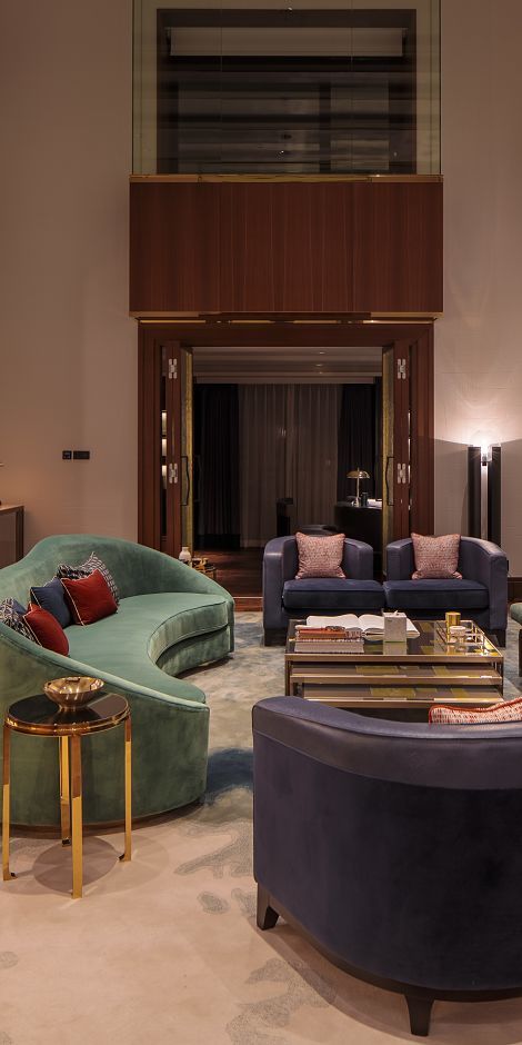 Le Méridien Seoul hotel room featuring ERCO lighting for a welcoming atmosphere.