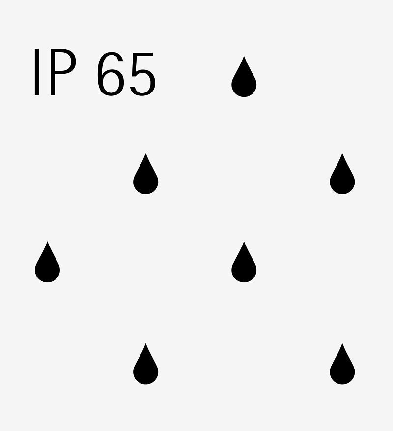 IP65 rating: Iku luminaires are weatherproof and durable for outdoor use.