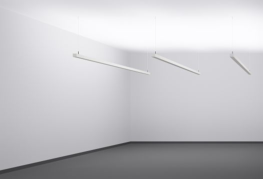 ERCO lighting structures for indirect lighting in a room, creating diffuse light.