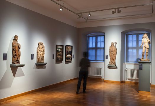 Kronach Gallery features LED-lit Late Gothic and Renaissance sculptures and paintings.