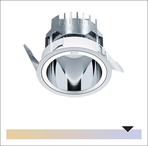 ERCO recessed luminaire for stations, robust design for outdoor use.