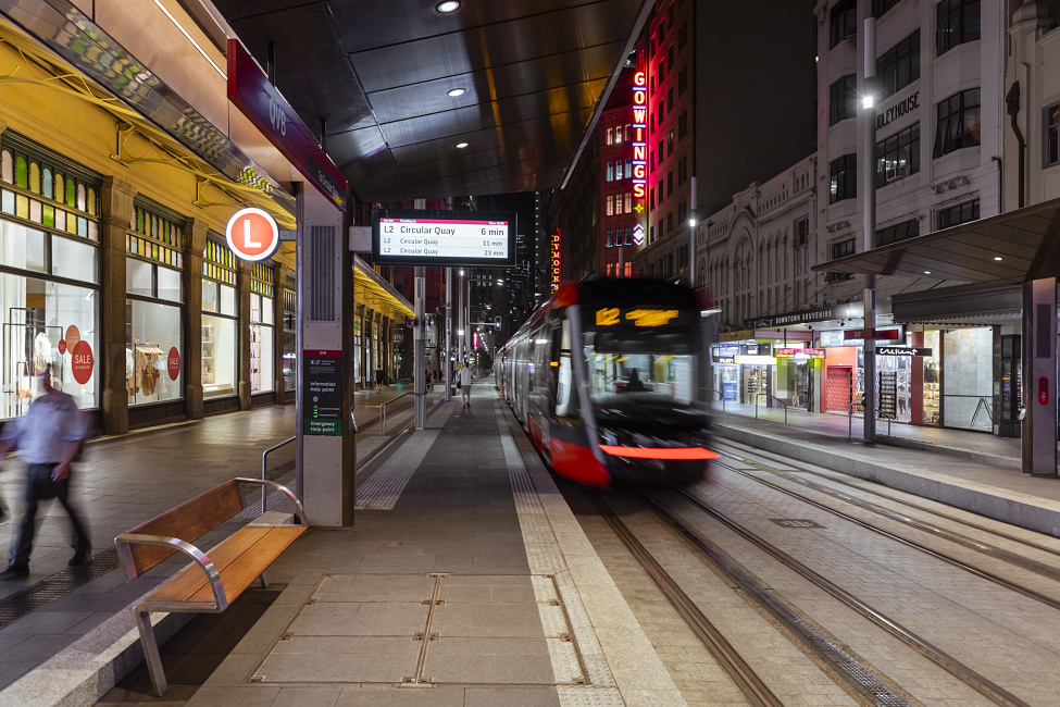 Light Rail Station, QVB, Sydney