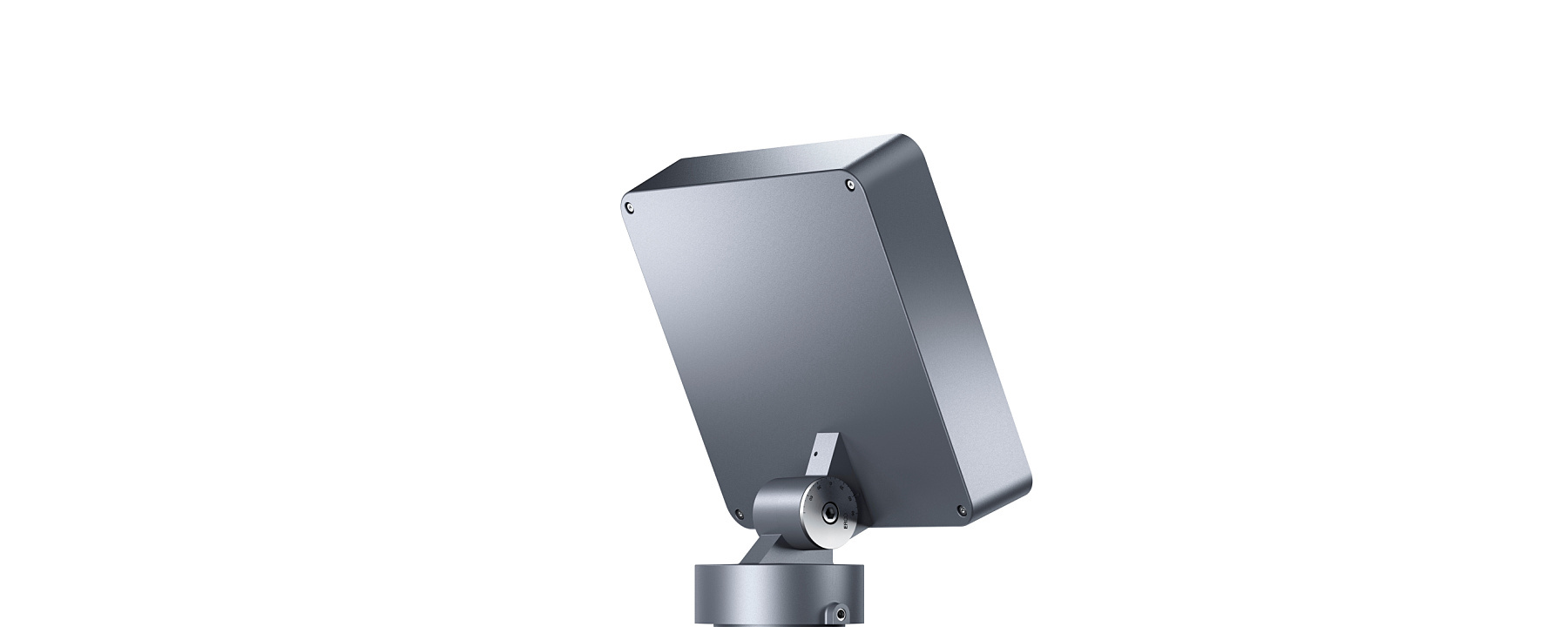 ERCO Lightscan projector for outdoor use, accentuating outdoor lighting.