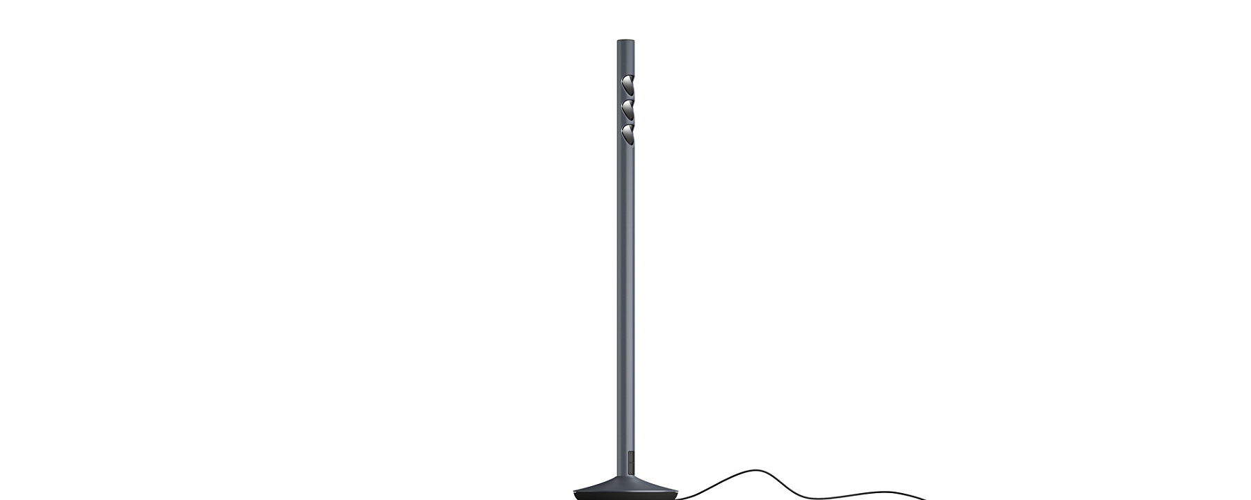 ERCO Lucy task light: Asymmetrical light for focused desk illumination in offices and libraries.