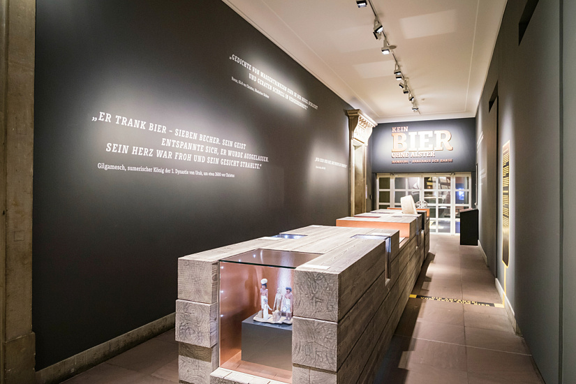 Illuminazione d'accento ERCO nella mostra 