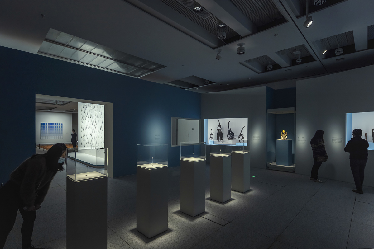 ERCO LED lighting at the Museum of Art Pudong, Shanghai, providing high-quality light and visual comfort.