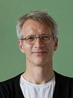 Portrait of Mathias Remmele, publicist and exhibition curator for ERCO lighting.