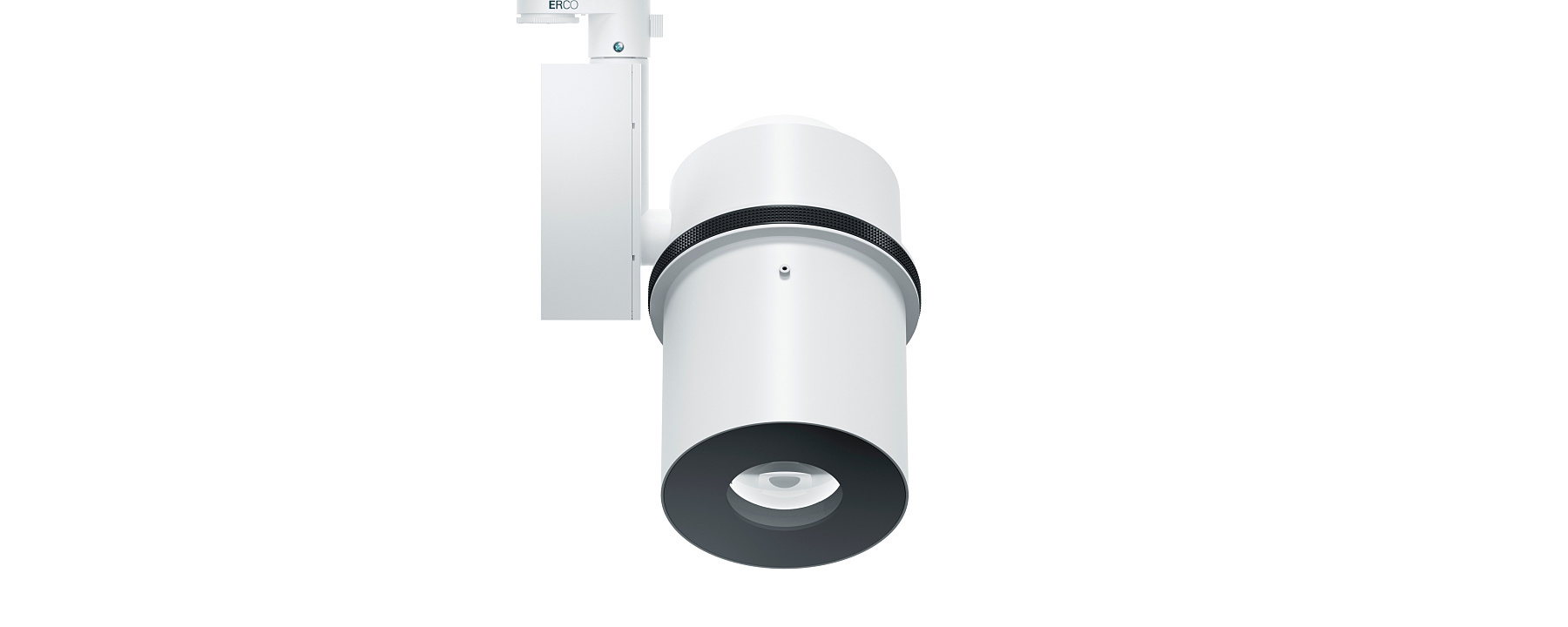 ERCO Optec spotlight for flexible accent lighting in shops and galleries.