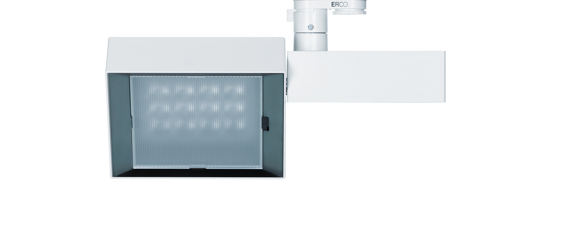 ERCO Opton spotlight for shop lighting, offering flexible, cost-effective illumination for sales areas.