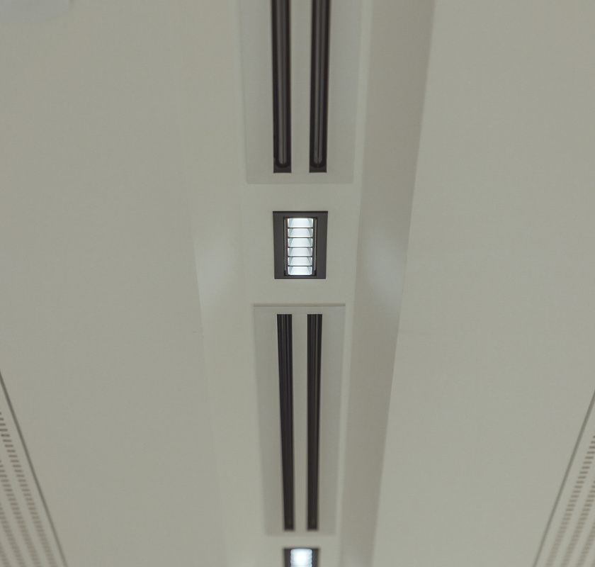 ERCO Compar downlights providing visual comfort in the PAG office, Hong Kong.